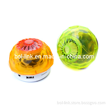 Portable Crystal Speaker with Recharge Cable (CYS-032)